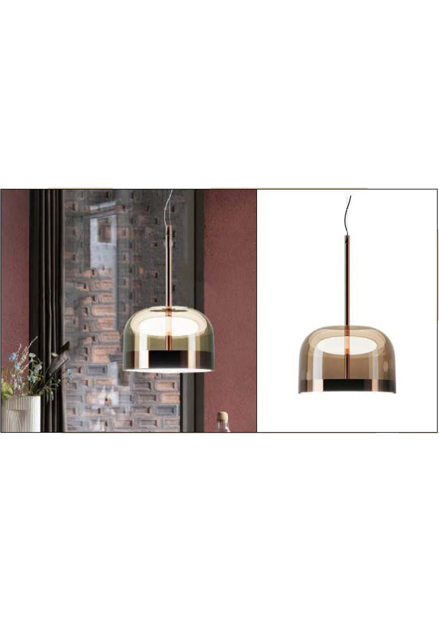 Beyond Lights - Glass Dome Lamp- GL